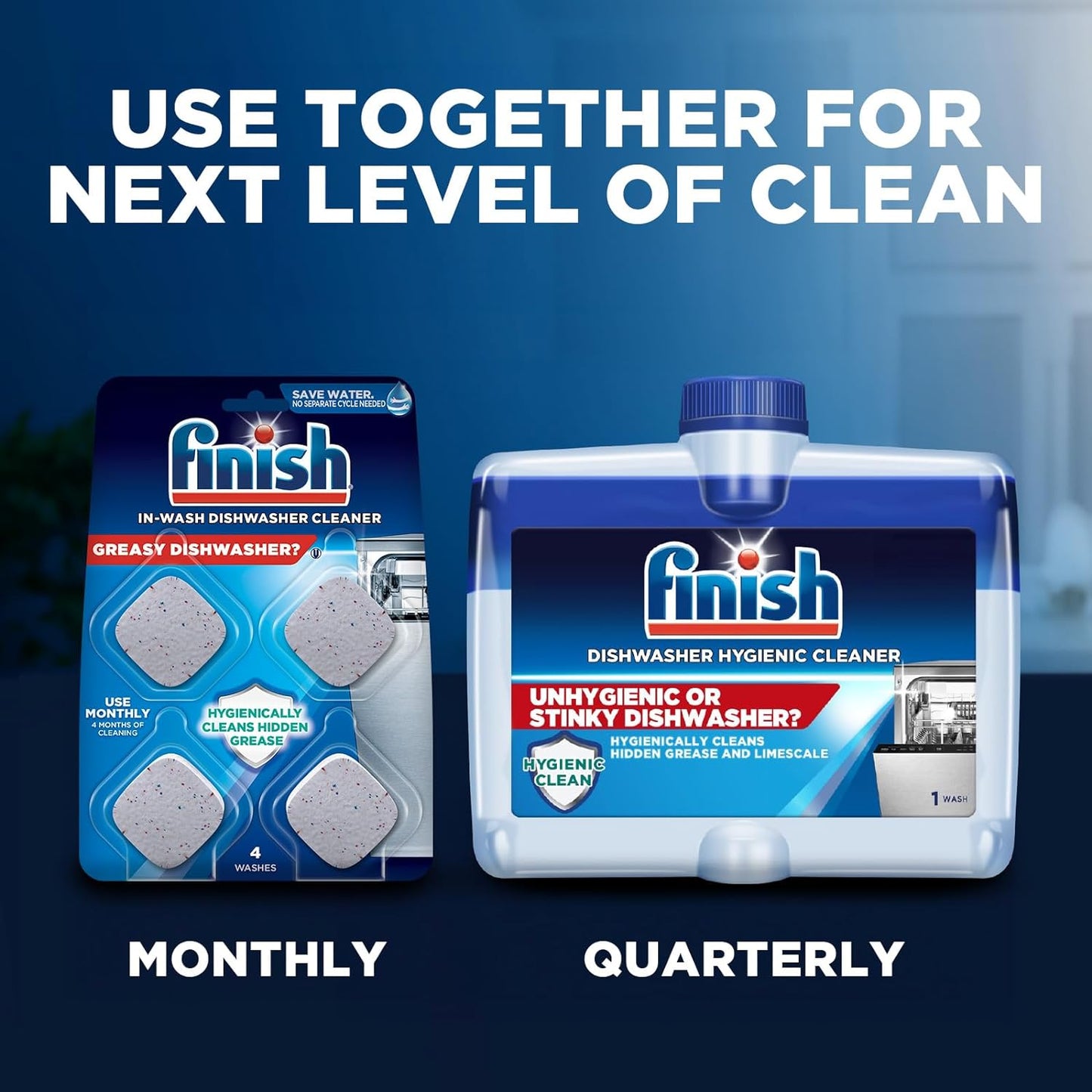 Finish Dishwasher Cleaner Tabs
