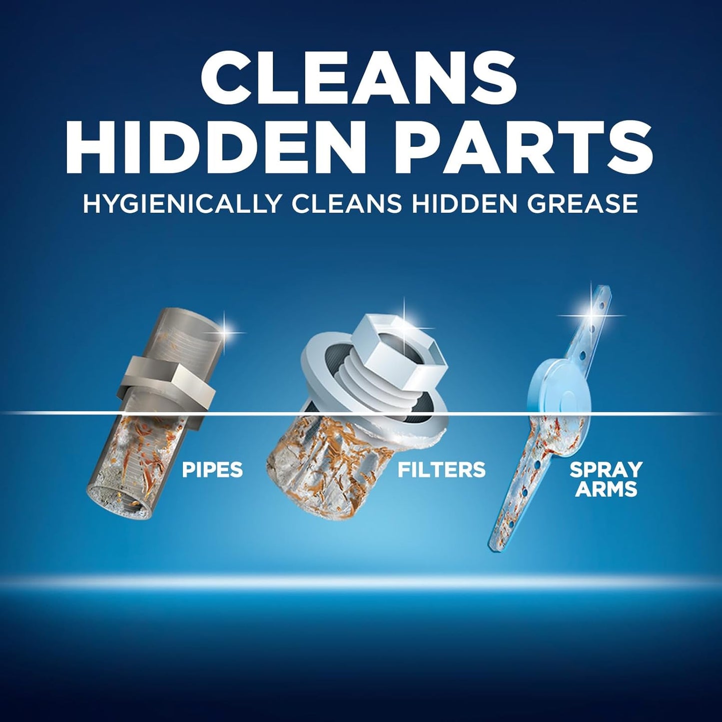 Finish Dishwasher Cleaner Tabs