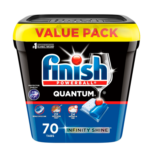 Finish Quantum Infinity Shine (70 pastillas)